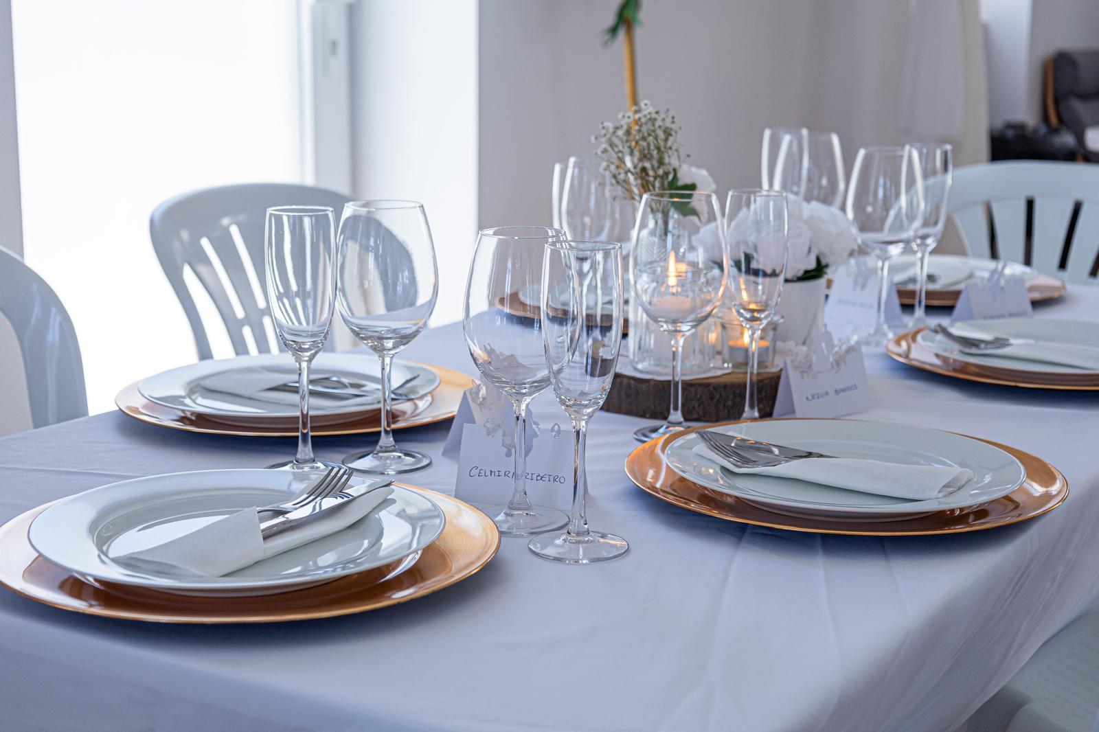 Mesa de casamento